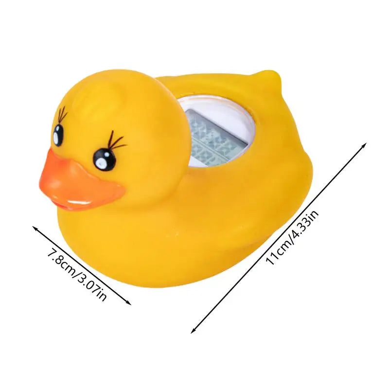 Cute Duck Shaped Baby Bath Thermometer Waterproof Toy