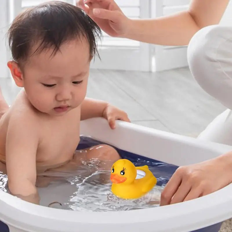 Cute Duck Shaped Baby Bath Thermometer Waterproof Toy