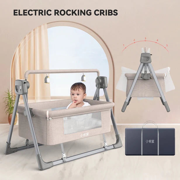 Portable Electric Baby Crib with Fast Shipping