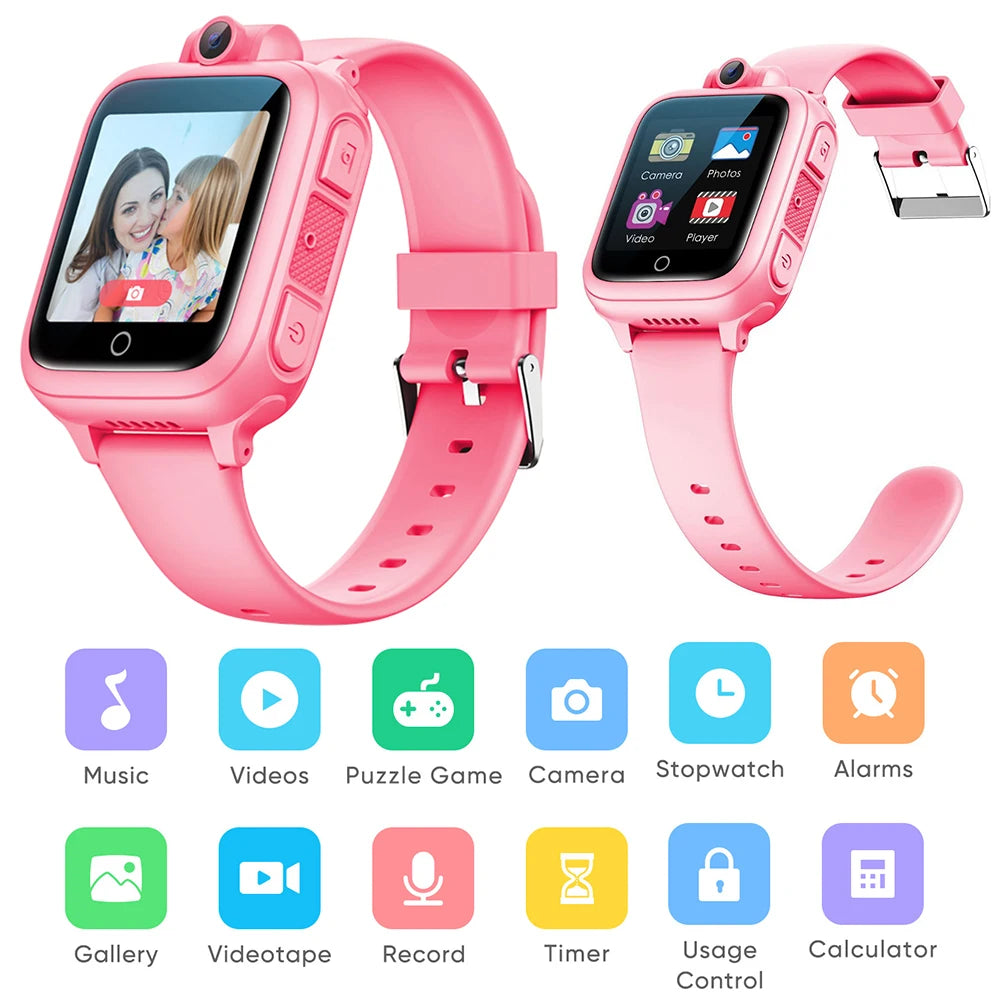 Kids Multifunctional Smart Watch with Camera Games