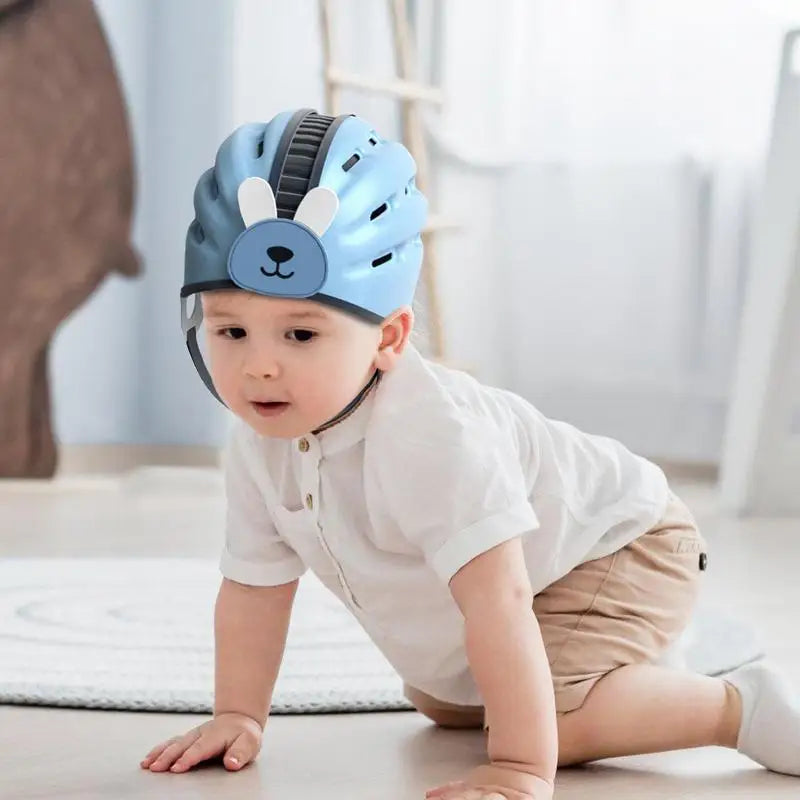 Adjustable Baby Safety Hat for Crawling Protection