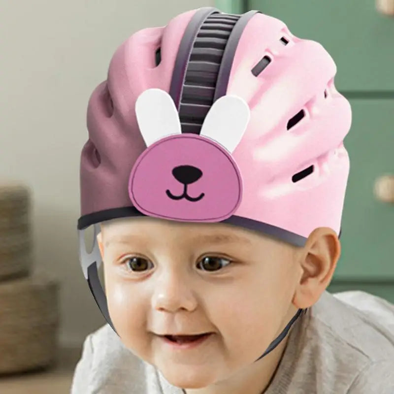 Adjustable Baby Safety Hat for Crawling Protection