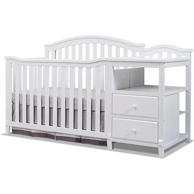 Sorelle Convertible Crib and Changer with Storage