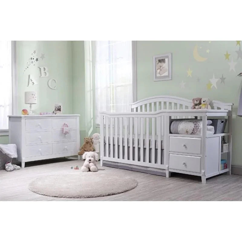 Sorelle Convertible Crib and Changer with Storage