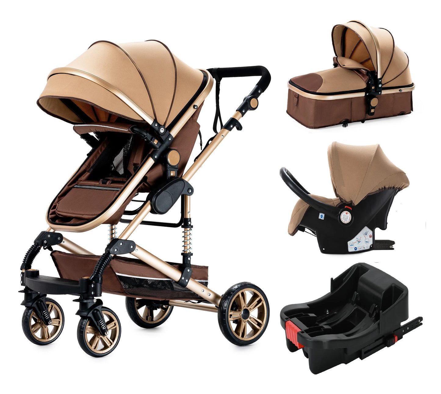 3-in-1 Baby Stroller and Car Seat